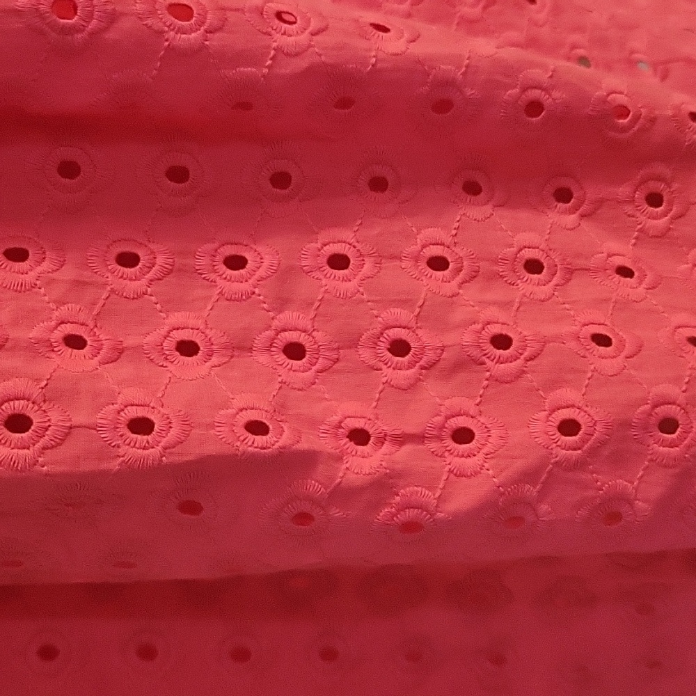 Muse fushia eyelet dress 6 - Picture 5 of 9